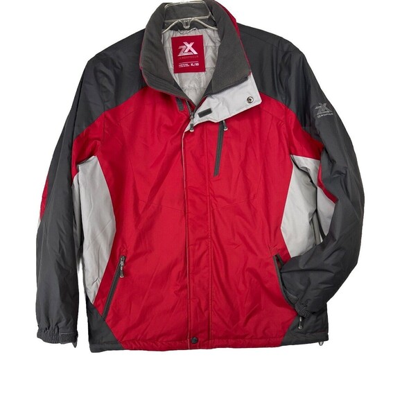 ZeroXPosur Men’s Size XL Coat Red And Gray Excellent Preowned Condition ￼￼ - Picture 1 of 9